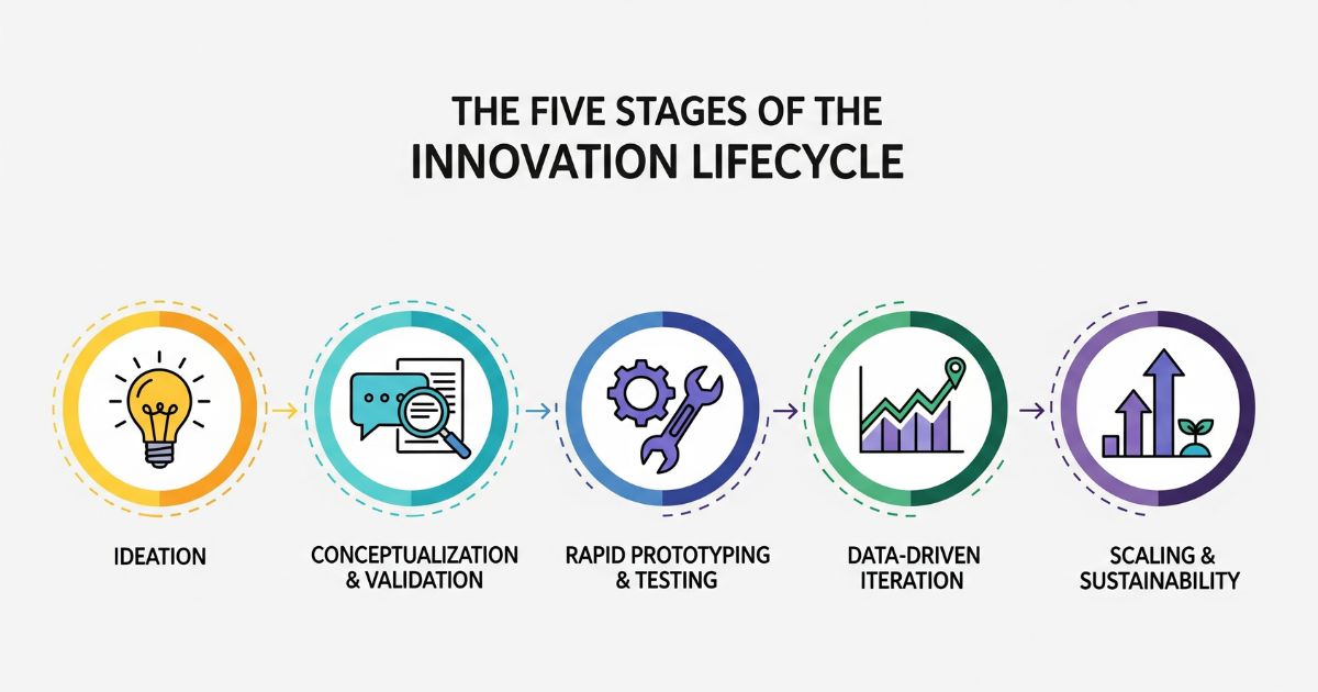 Five Stages of the Innovation Lifecycle